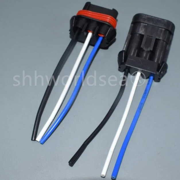 Conector completo con carcasa y terminales para ventilador de refrigeración