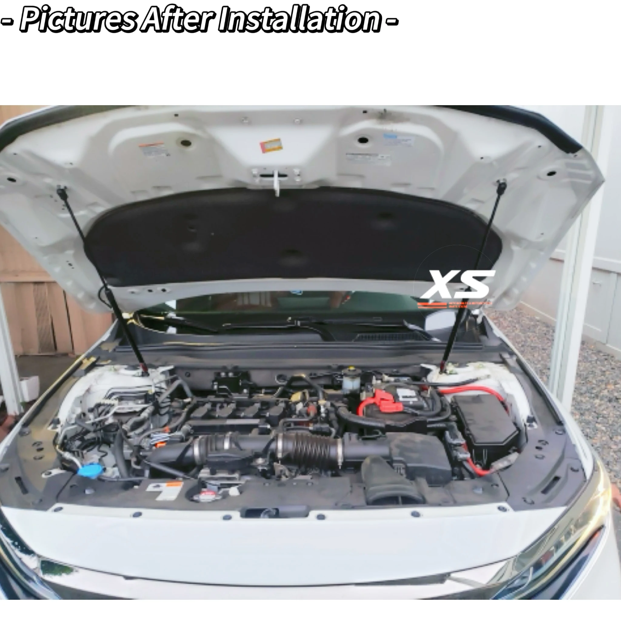 Puntales capó Honda Accord 2018-2023 - Kit amortiguadores gas - imagen 4