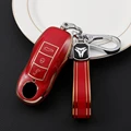 red with keychain