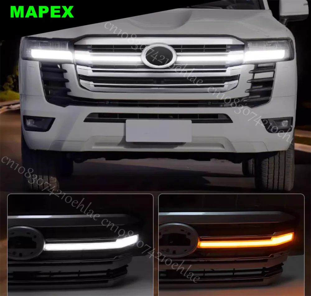 GR estilo parrilla delantera Land Cruiser 300 2022 – Rejilla malla - imagen 3