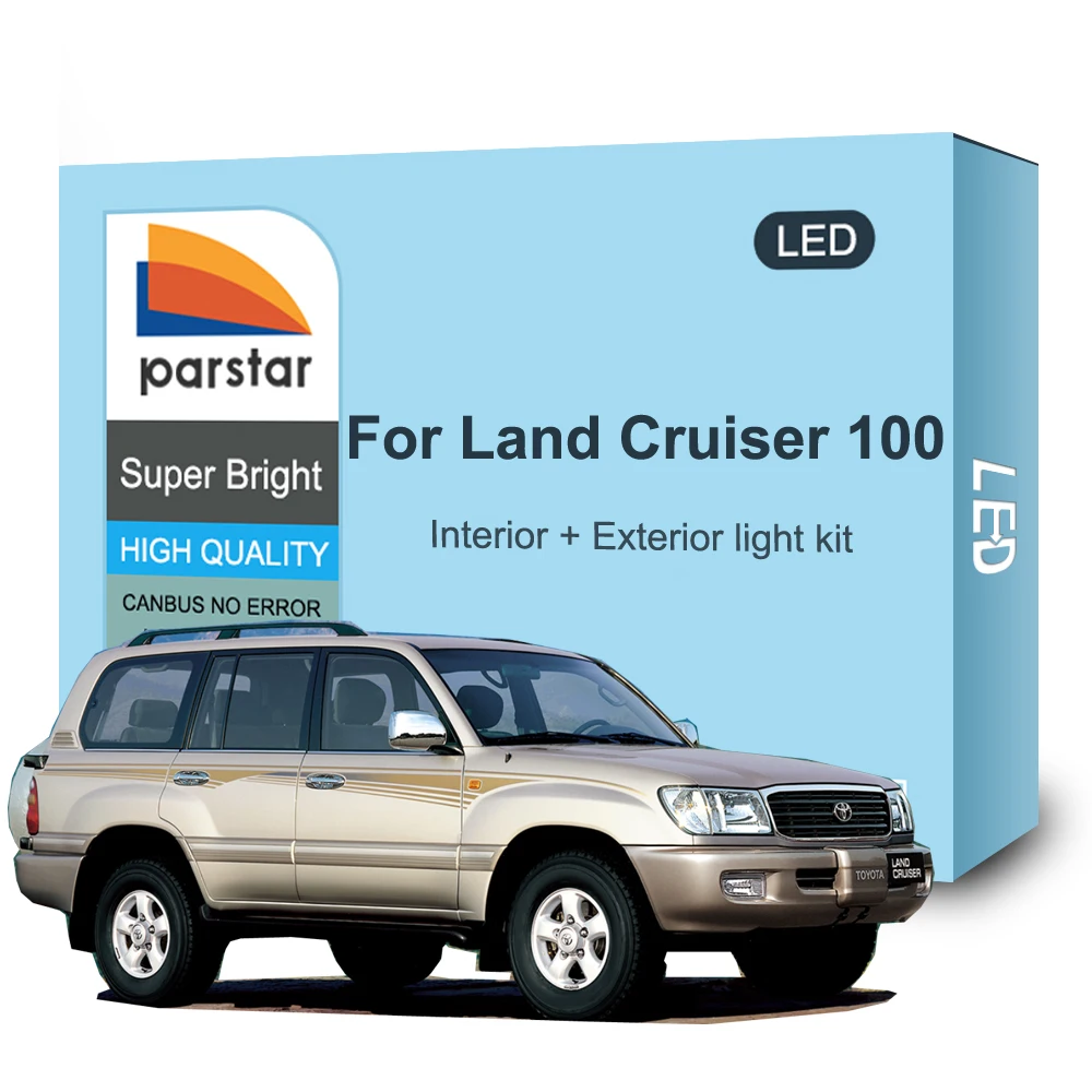 Kit luces LED interior y exterior Toyota Land Cruiser 100 1998-2007