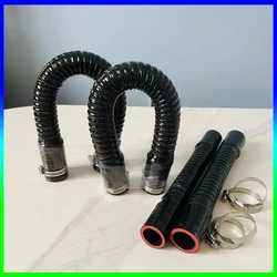Manguera de silicona negra para intercooler y radiador – Universal