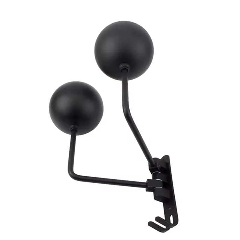 Gancho soporte casco moto AB56 acero giratorio 180°