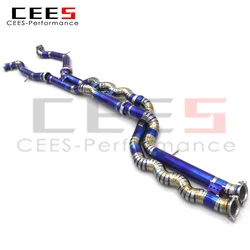 Tubo intermedio CEES de longitud igual para BMW M3/M4 F80/F82/F83 S55