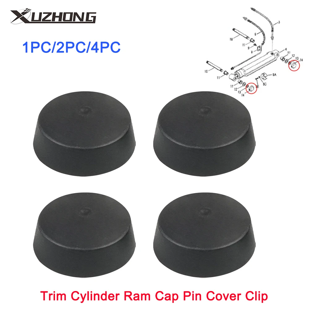 Sierra 18-2466-9 Clip tapa cilindro trim Mercury Alpha One Gen II