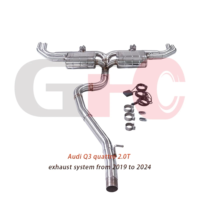 Kit cat-back deportivo escape silenciador para Audi Q3 Quattro - imagen 4