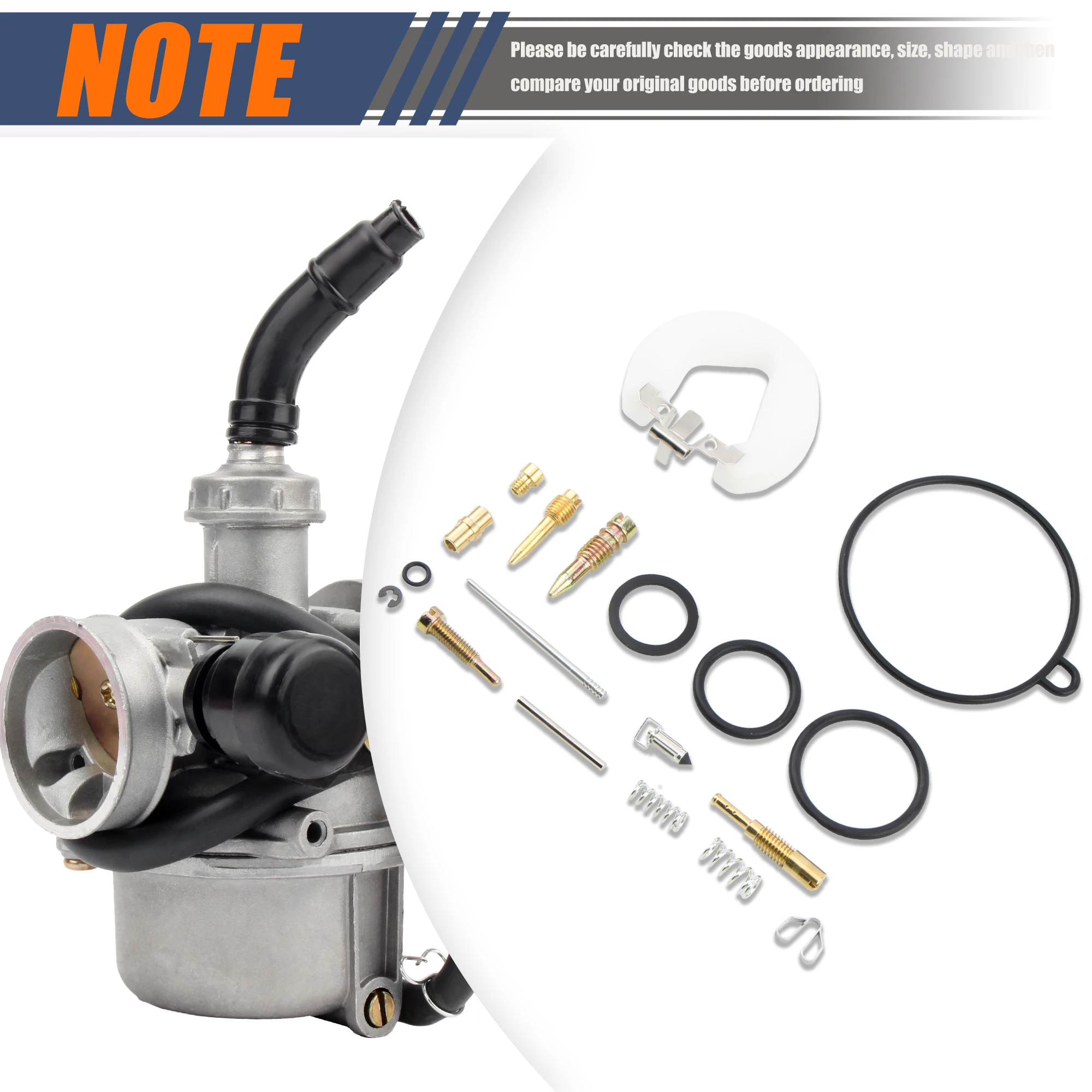 Kit reparación carburador PZ19 para moto, quad y ATV - imagen 5
