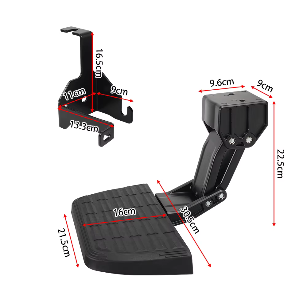 Peldaño trasero plegable 75326-01A – Parachoques Jeep Gladiator JT 2020-2023 - imagen 2