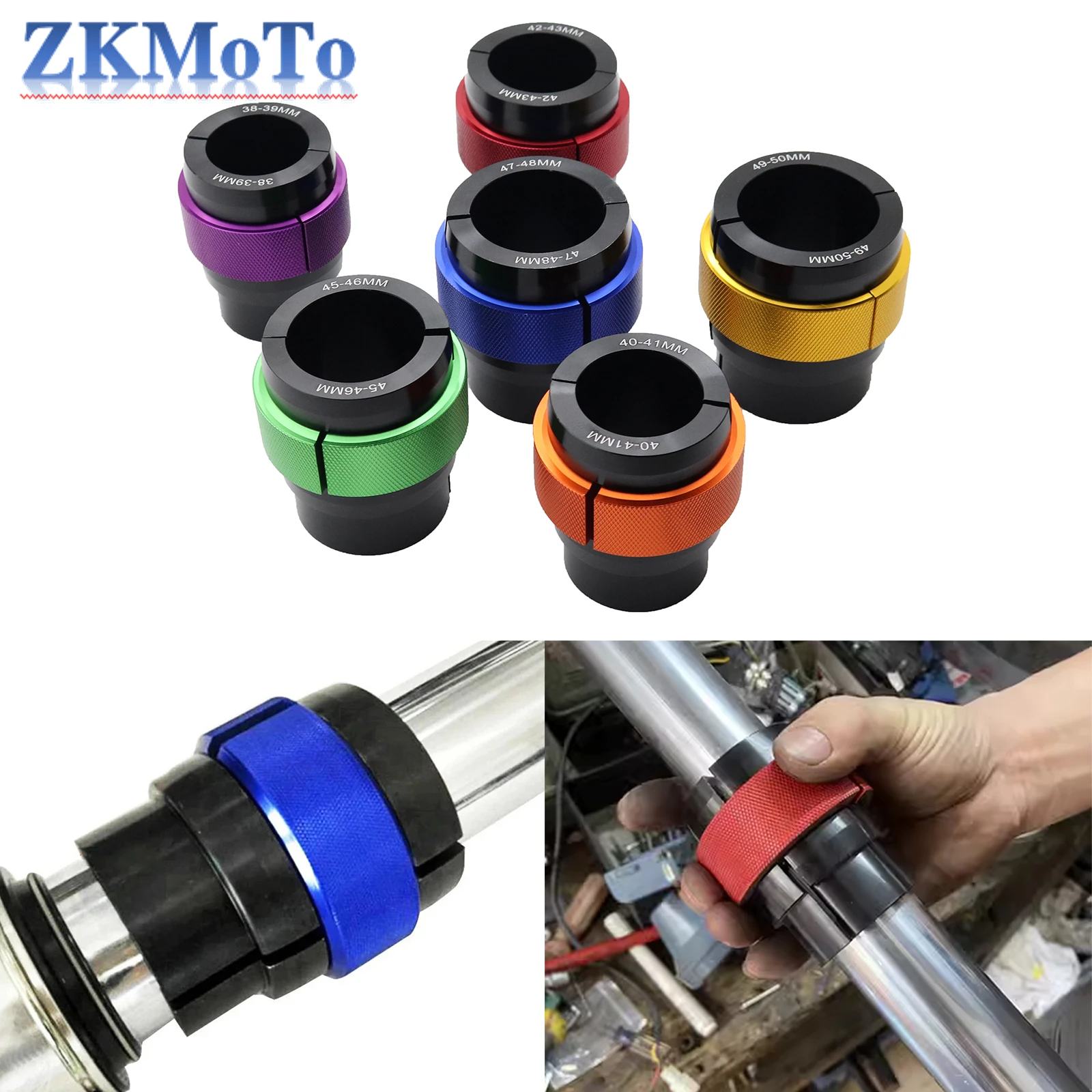 Instalador CNC de retenes de horquilla 38-50 mm para moto