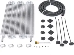 Kit enfriador de aceite de transmisión universal de aluminio