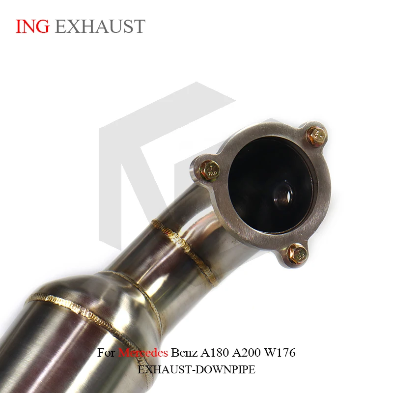 Downpipe ING Mercedes A180 A200 W176 – Escape deportivo sin protección térmica - imagen 3