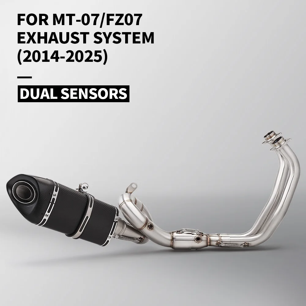 Escape completo fibra de carbono Yamaha MT-07 2014-2025 51 mm - imagen 2