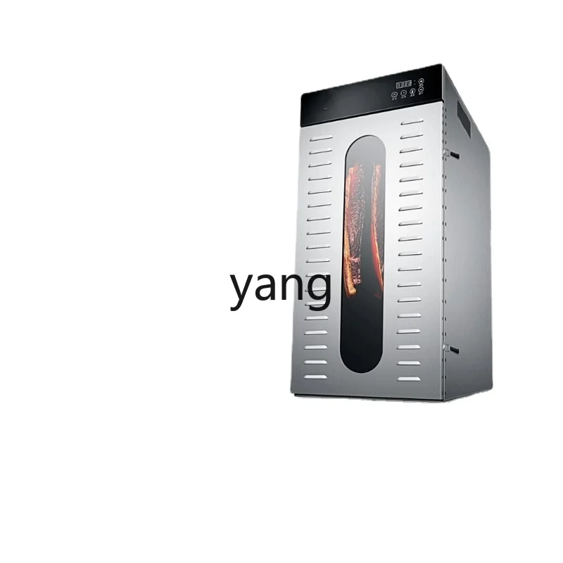 Jq Secador giratorio de salchichas y tocino para alimentos, carne seca, secador de aire grande para el hogar, comercial - imagen 2