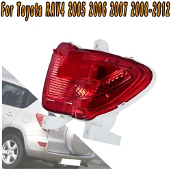 Luz de parachoques trasero de coche para Toyota RAV4 2005 2006 2007-2012 luz reflectora luz de señal de freno luz de marcha atrás luz de advertencia sin bombilla