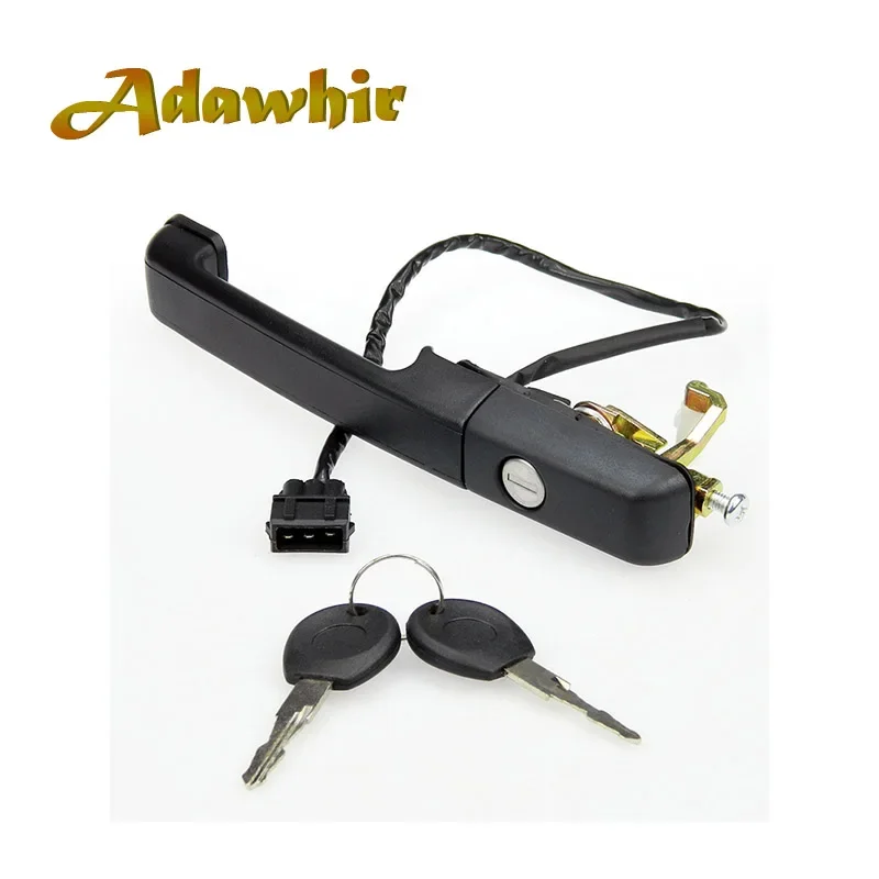 Tirador puerta exterior izquierdo con cerradura – VW Passat B3 OEM 357837205A - imagen 4