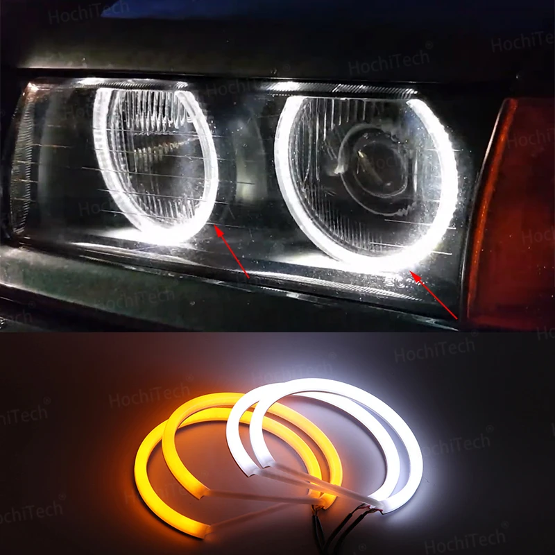 Kit de faros Angel Eyes para BMW Serie 3 E30/E36