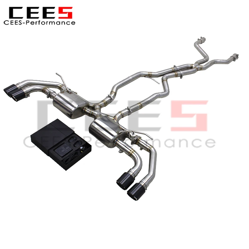 Escape cat-back con válvula para Porsche Cayenne 958 V8 4.8 - imagen 2