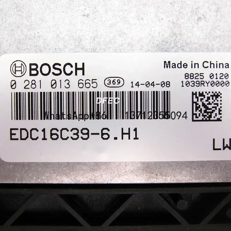 ECM ECU diésel JMC 0281013665 EDC16C39 para camión - imagen 3