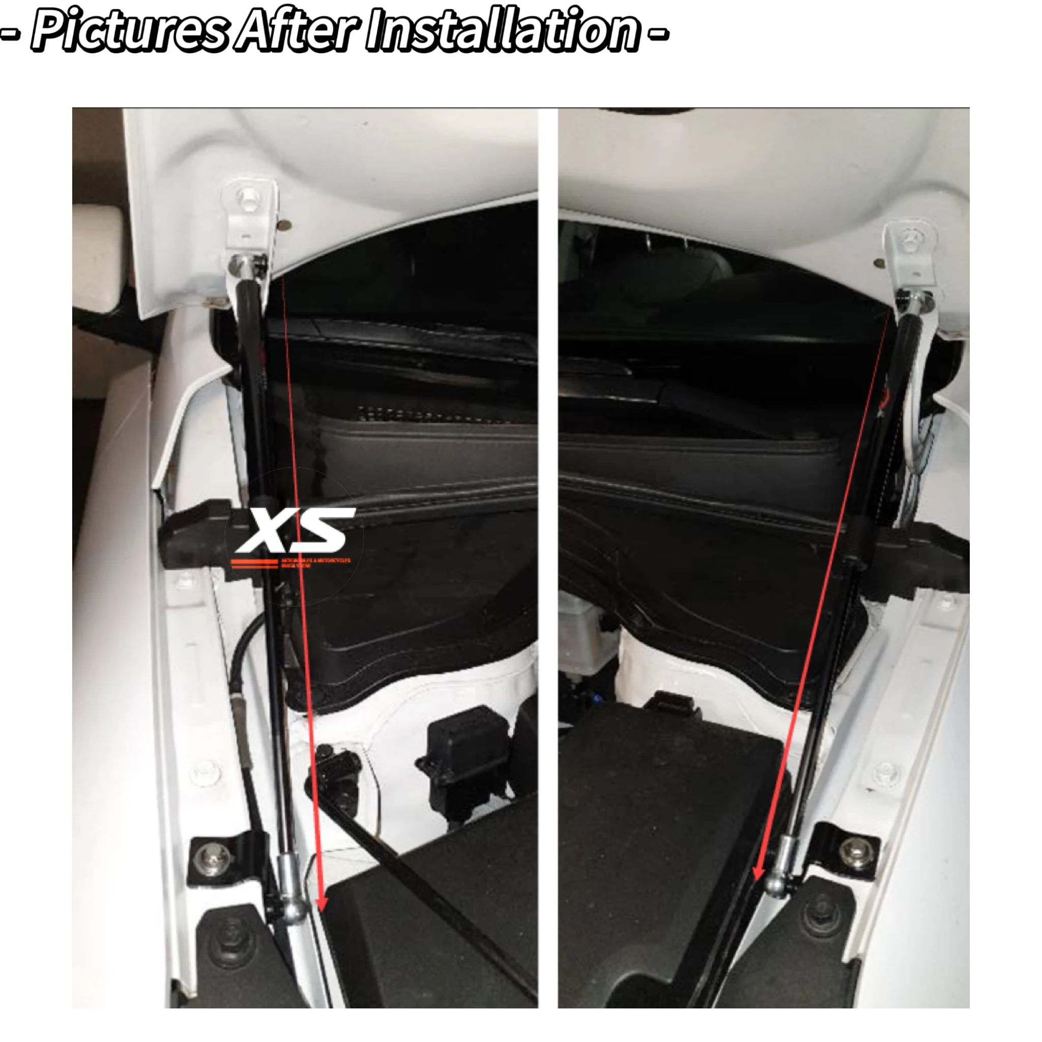 Puntales de capó delantero para Hyundai Ioniq 2016-2022 – elevación - imagen 5