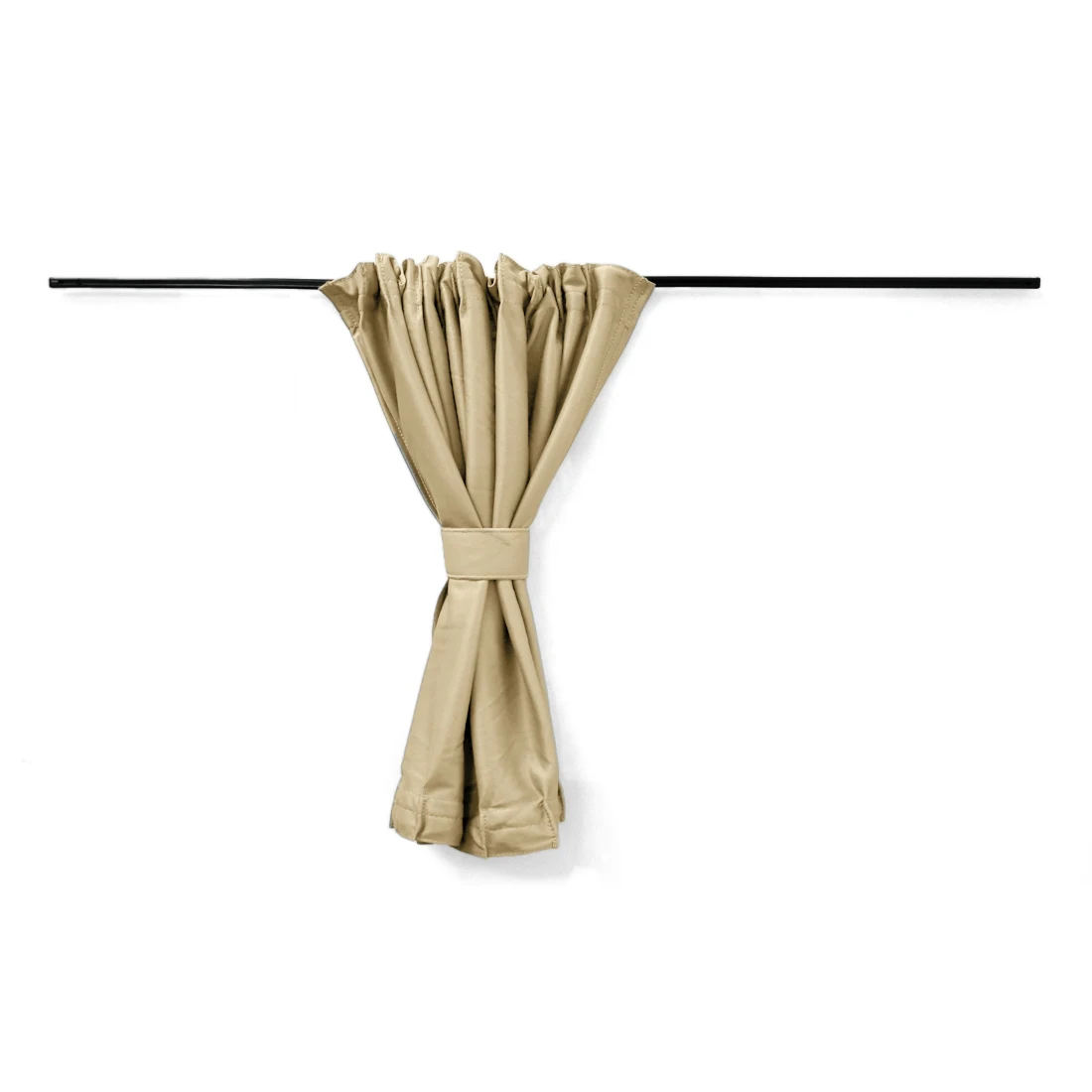 Detalle de la cortina parasol para ventana de automóvil