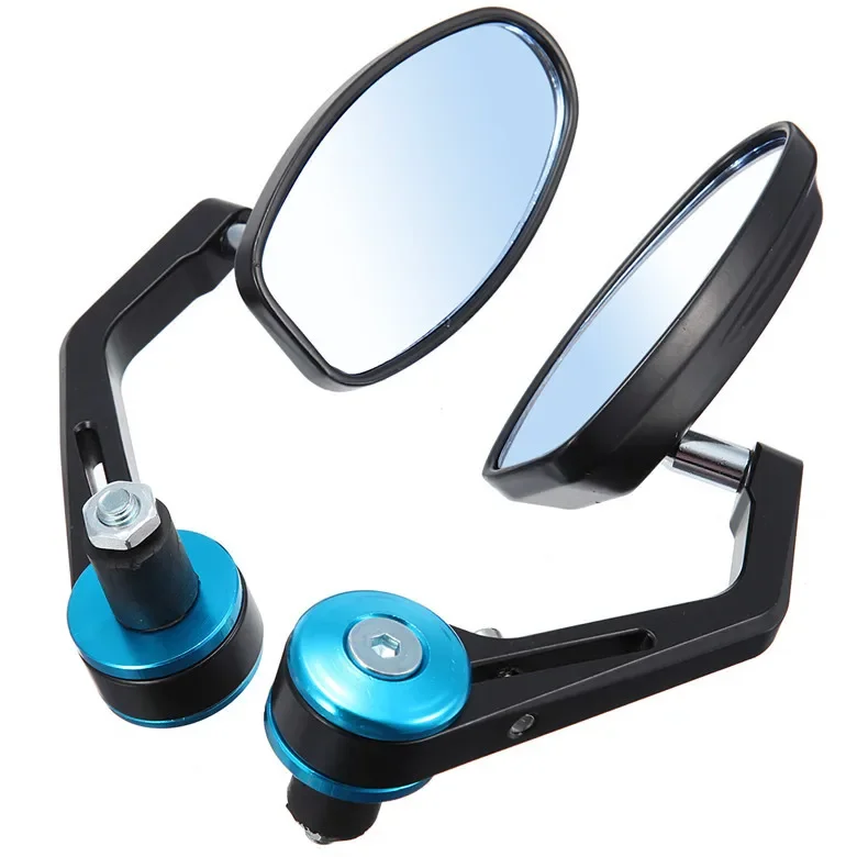 Espejo retrovisor manillar moto universal de aleación de aluminio - imagen 5