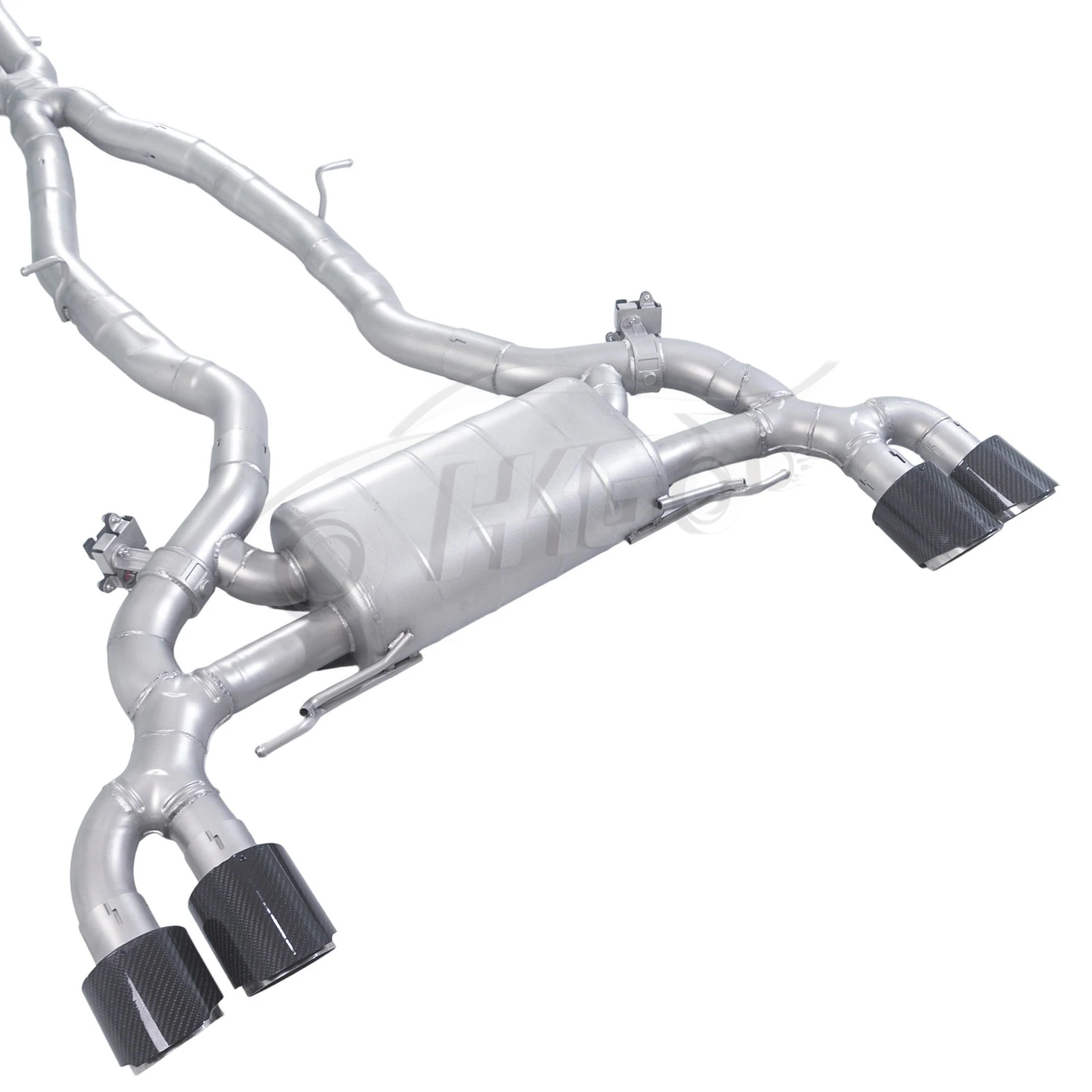 Escape deportivo acero inoxidable con válvula para BMW X3M F97 3.0T - imagen 4
