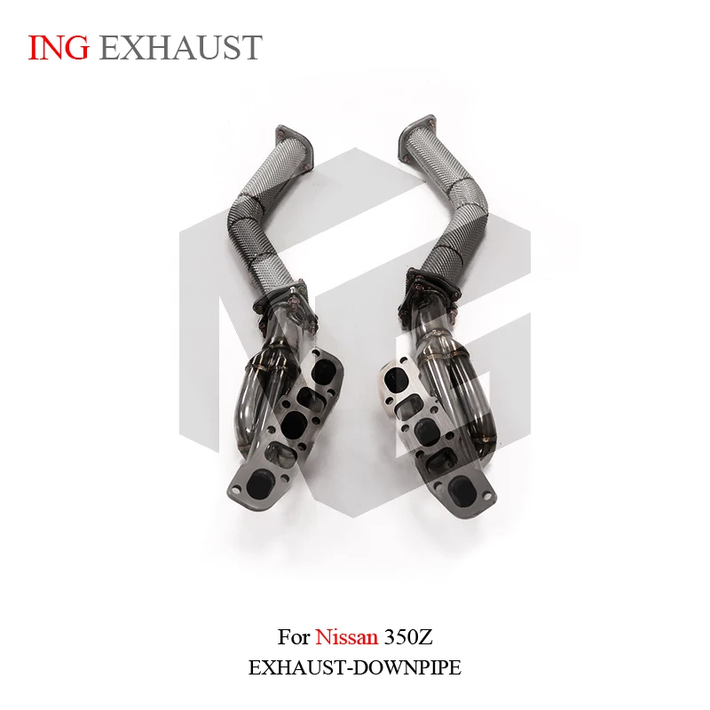 Tubo de drenaje secundario del colector ING para Nissan 350Z 3.5l V6 VQ35 tubo de rama de cabezal tubo convertidor de bajante de potencia del motor - imagen 5