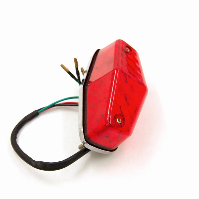 Piloto trasero LED Lucas 525 Scrambler para motocicleta – Honda/Yamaha - imagen 2