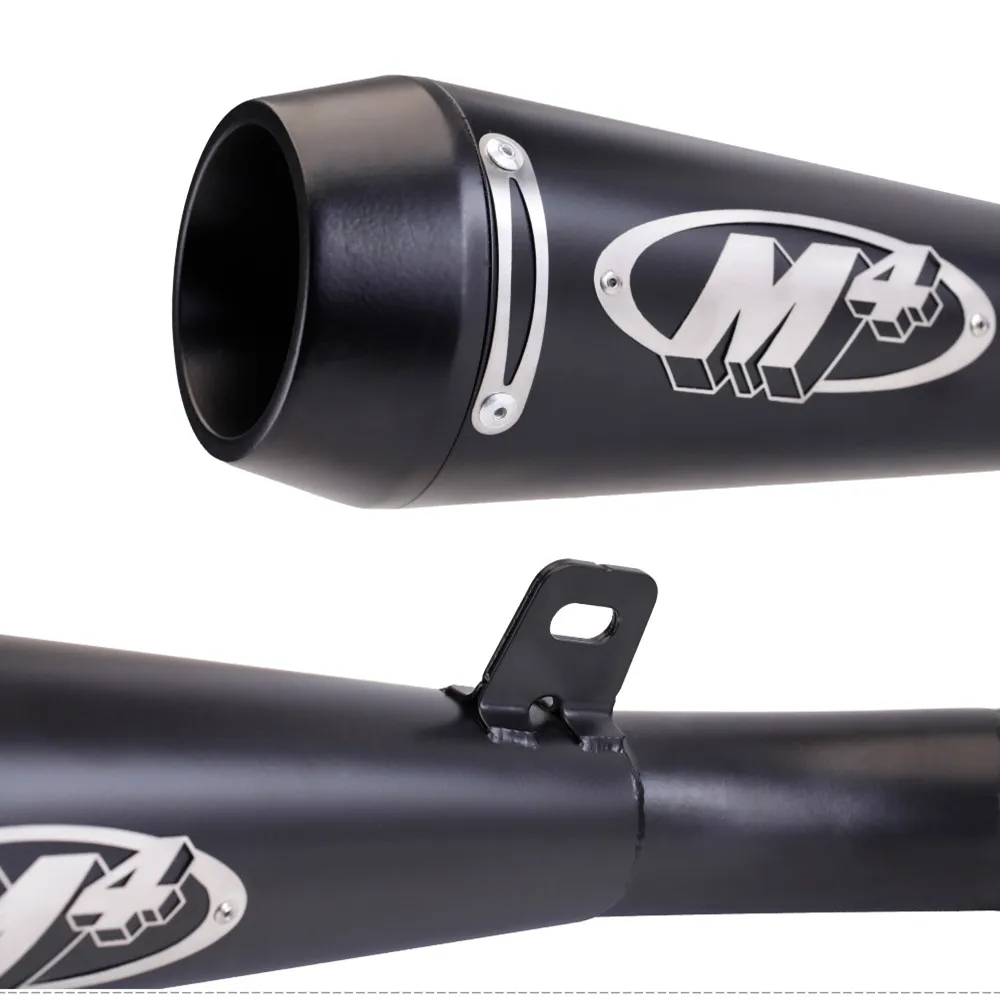 Silenciador de escape M4 láser con tubo enlace para Kawasaki ZX-6R - imagen 5
