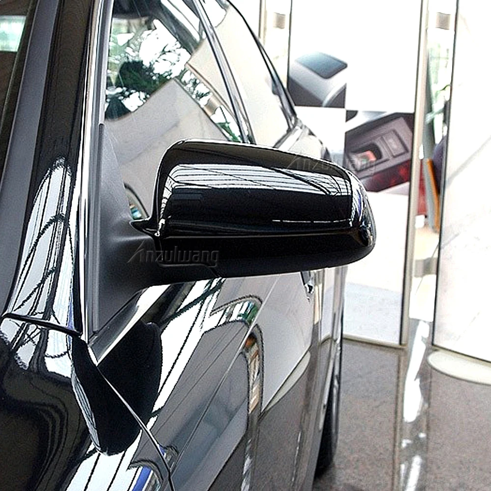 Tapas de Espejo Lateral Negro Brillante para Audi A4 B6/B7 A6 C6 S4