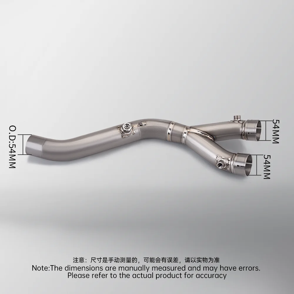 Tubo de enlace de escape titanio – Yamaha YZF-R1/R1M/MT-10 2015-2024 - imagen 3