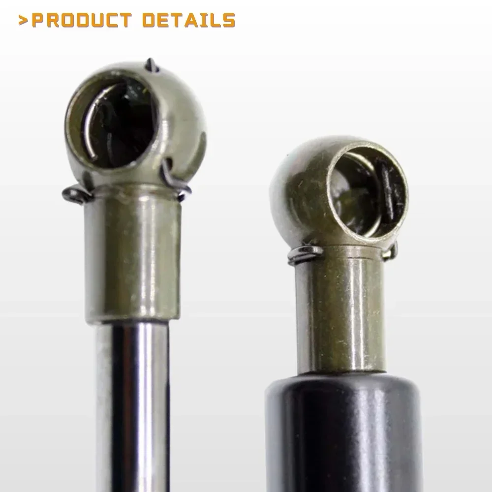 Resortes de gas capó Fiat 500 2007-2020 fibra carbono - imagen 2