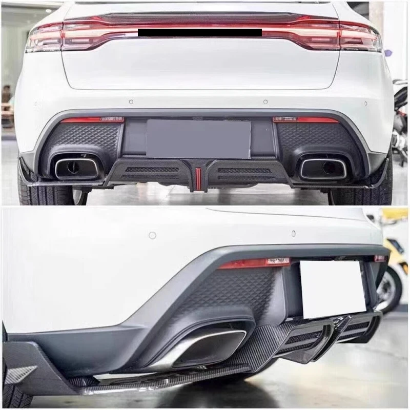 Alerón trasero fibra carbono LED Porsche Macan 2023 - imagen 5