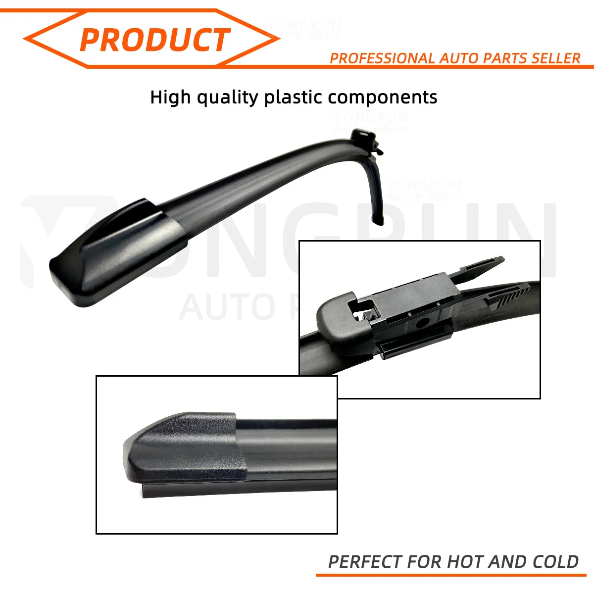 Escobillas limpiaparabrisas delanteras para Geely Emgrand GT GC9 - imagen 4