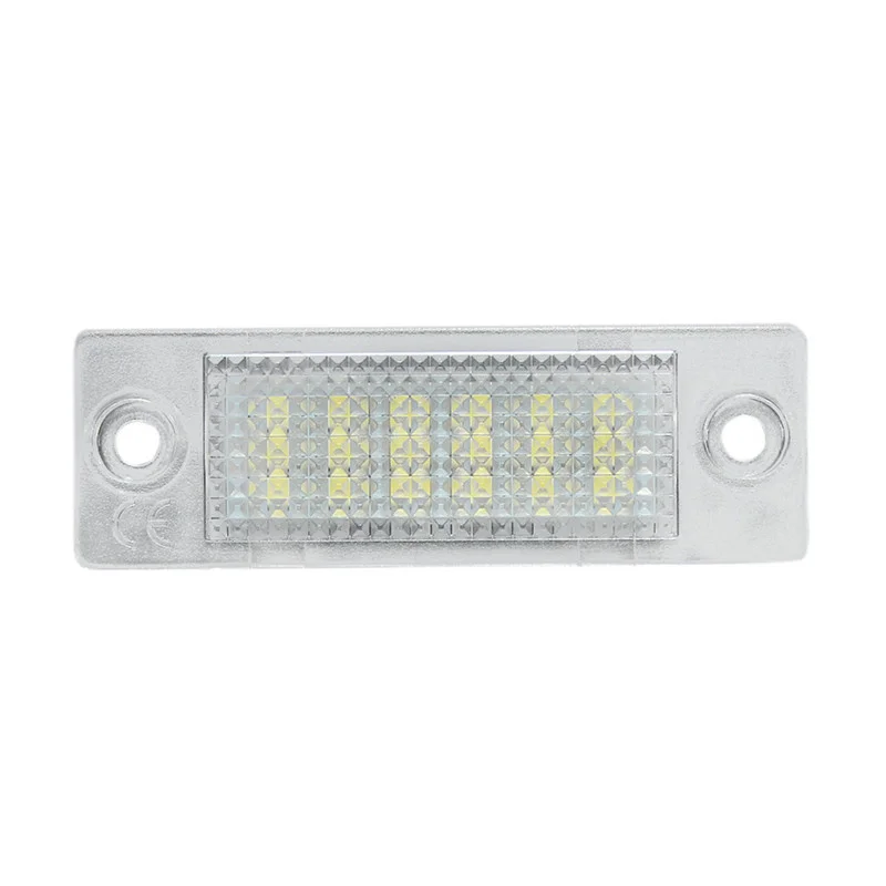 Juego de dos luces LED blancas para matrícula