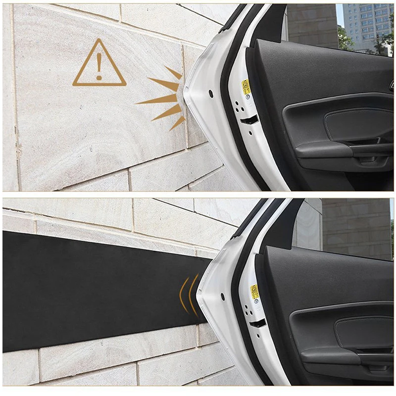 Protector de pared para garaje de goma y parachoques de coche - imagen 2