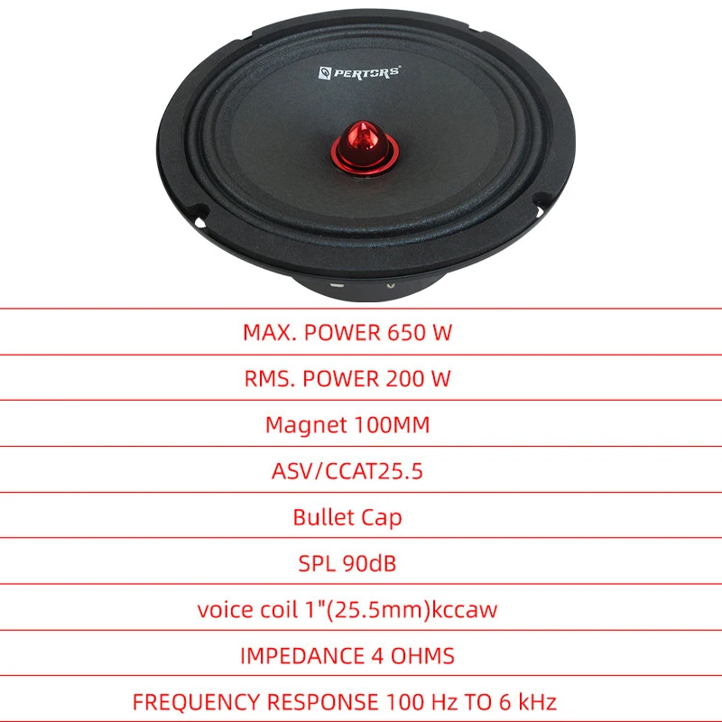 Altavoz woofer de medios para coche para mejorar el sonido estéreo - imagen 4