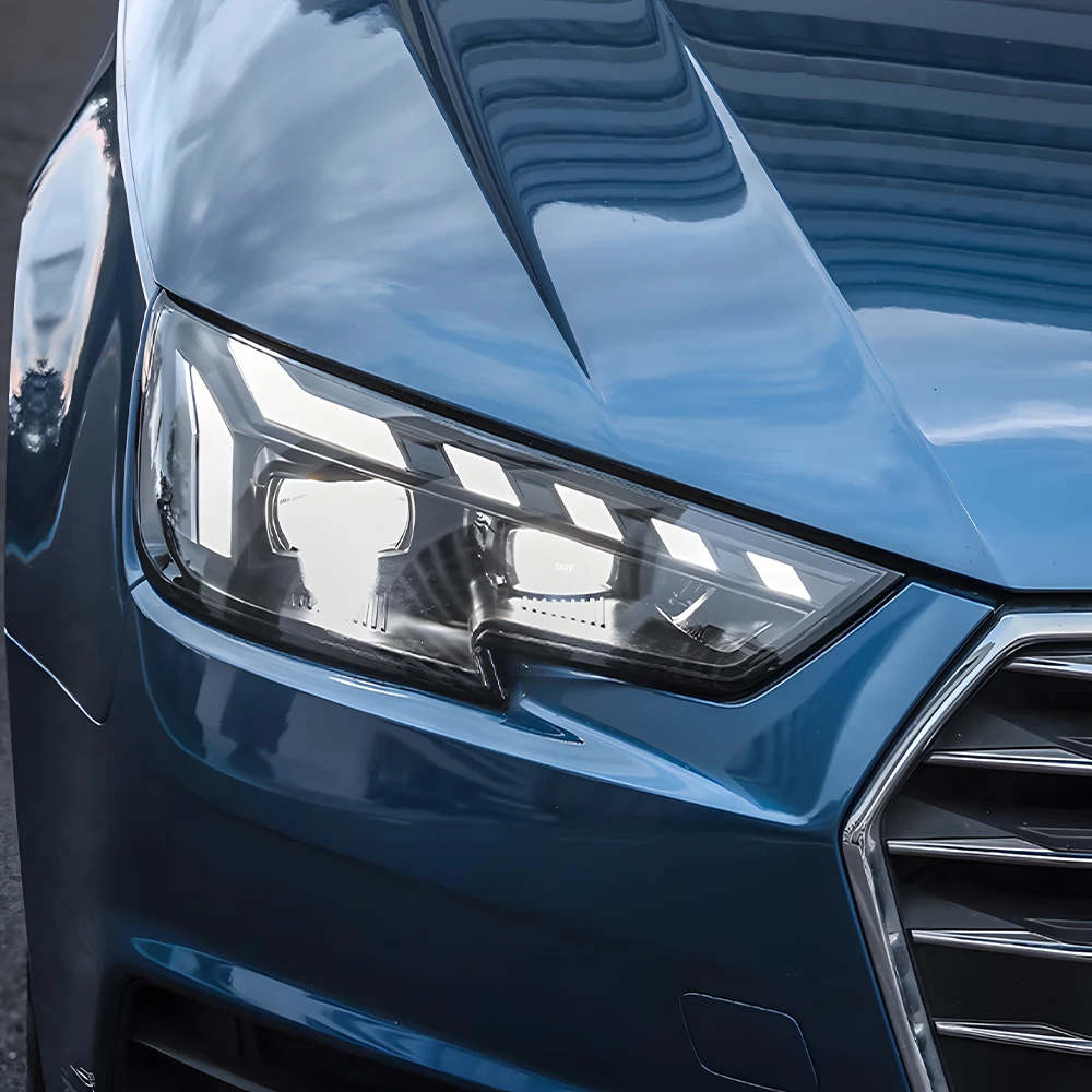 Para Audi A4 A4L RS4 S4 2017-2019 conjunto de faros automáticos efecto de arranque actualizado estilo RS lente de proyector LED accesorios de herramientas de coche - imagen 4