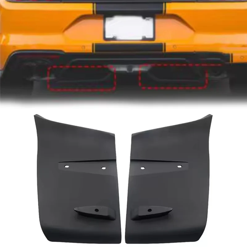 Difusor labio parachoques trasero ABS Ford Mustang 2018-19 GT R Style - imagen 4