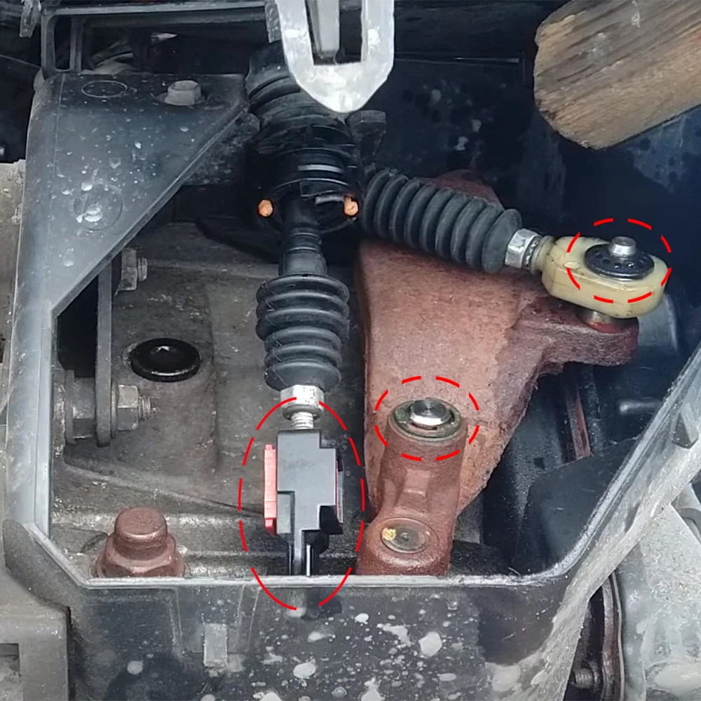 Pivote final casquillo palanca cambios Ford Fiesta MK6 2002-2008 - imagen 4