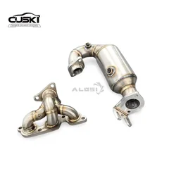 Tubo recto de escape en acero inoxidable para Audi RS3 2.5T 2017-2023