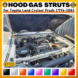 Puntales de capó gas para Toyota Land Cruiser Prado J90 J95 1996-2002