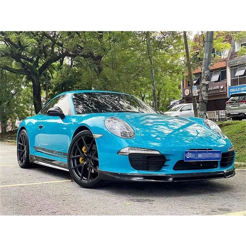 Kit carrocería fibra de carbono para Porsche 911 991 faldones - imagen 3
