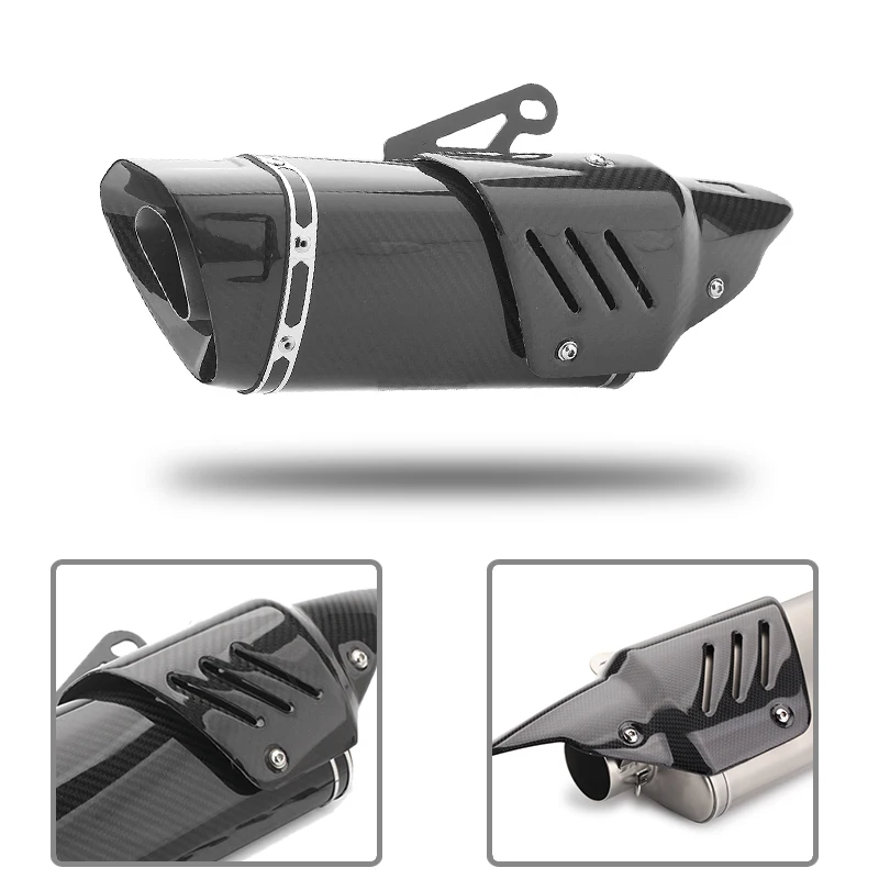 Protector Silenciador Escape Carbono M1 – Accesorio Tuning Deportivos - imagen 2