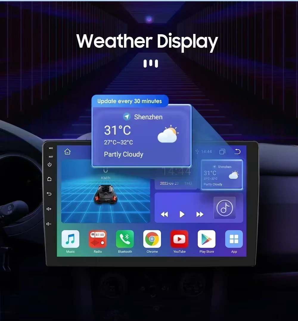 Hizpo Radio Android 13 Subaru Forester/Impreza SH/GH GE Carplay 2Din - imagen 3