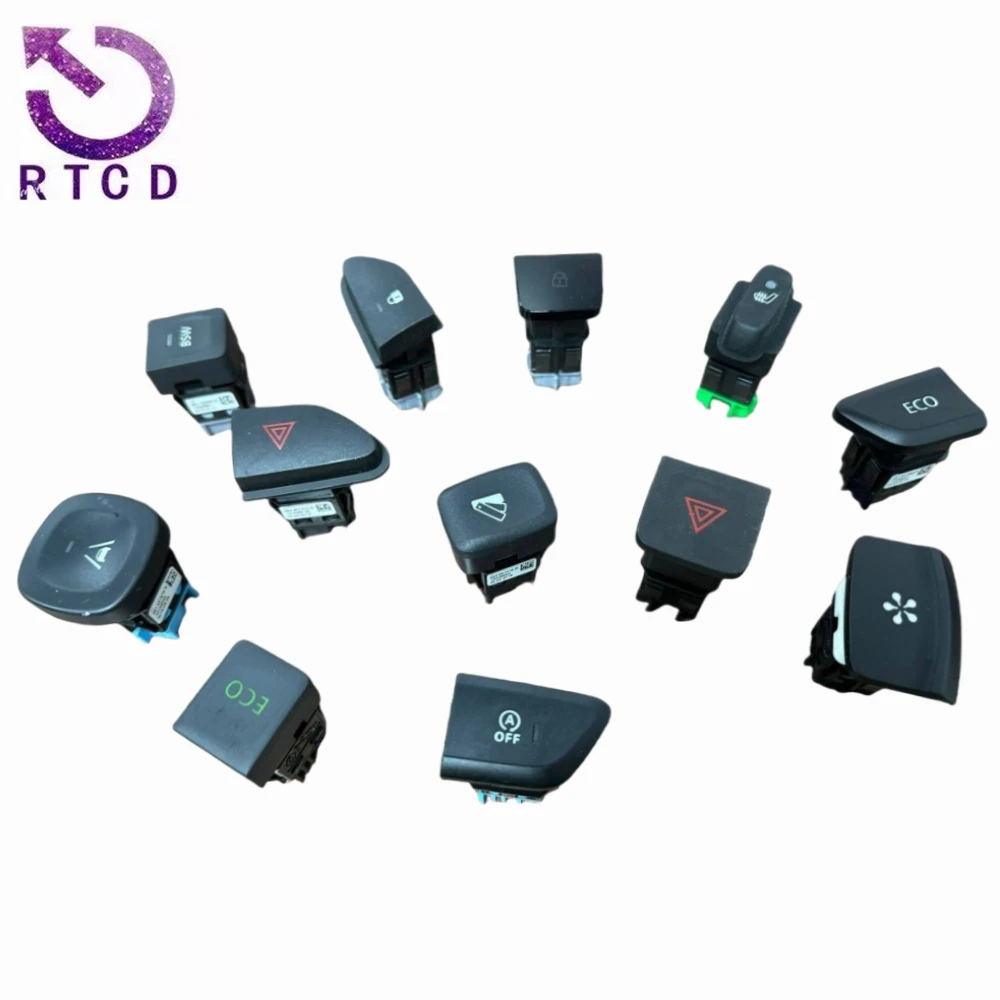 Interruptores ECO start stop con ACC y luces emergencia para Renault