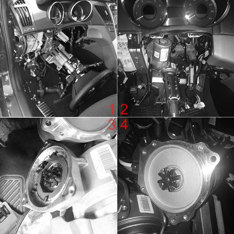 Acoplamiento flexible columna dirección Hyundai Sonata i45 y Santa Fe - imagen 5
