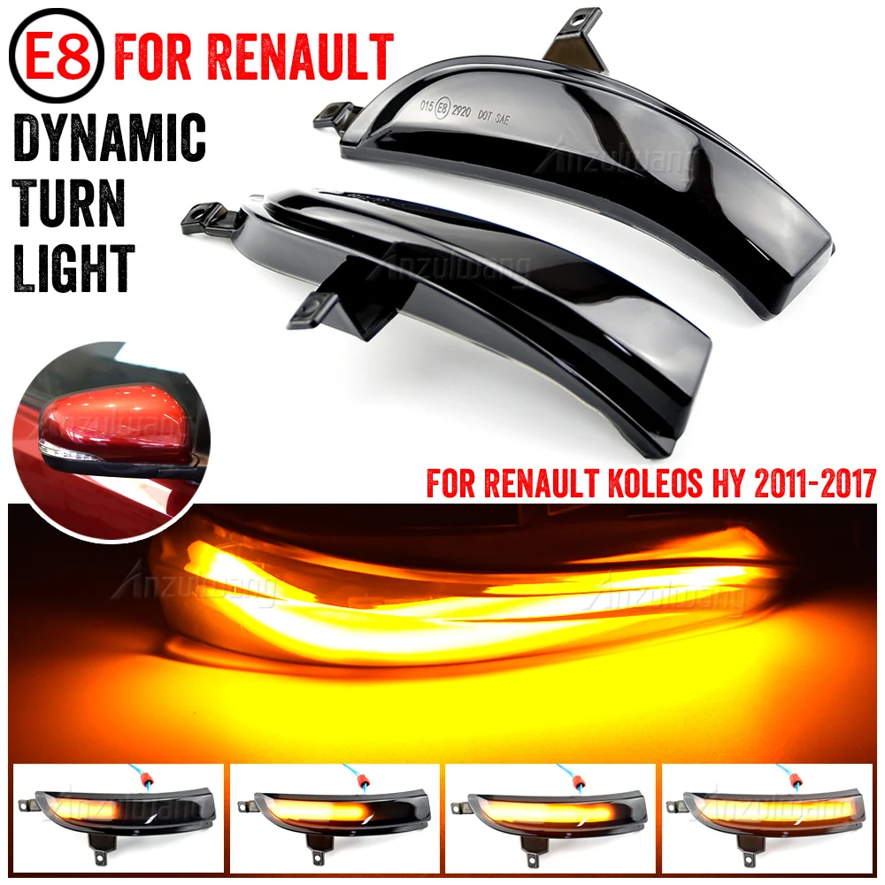 Direccional LED secuencial espejo retrovisor Renault Koleos HY 1ª generación - imagen 4