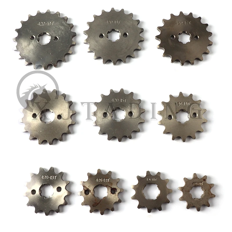 Piñón dentado motor 420 17mm para Dirt Pit Monkey Dax Quad ATV - imagen 2