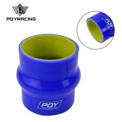PQY-HSH0025 Acoplador intercooler silicona 64mm azul amarillo